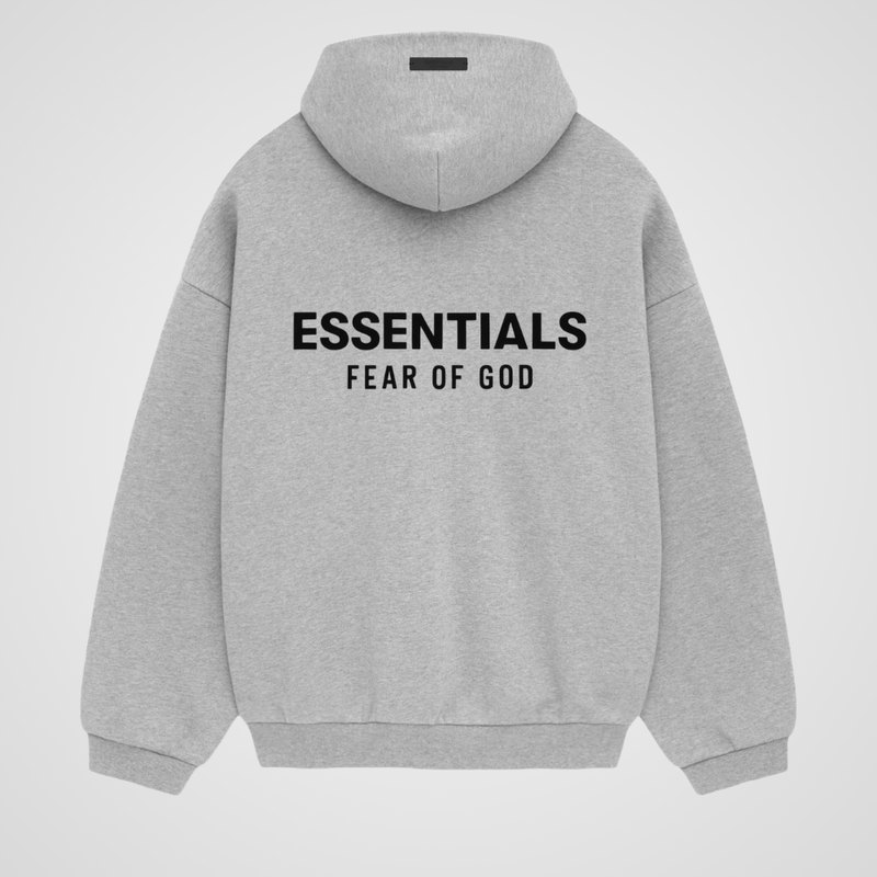 ESSENTIALS Light Heather Hoodie