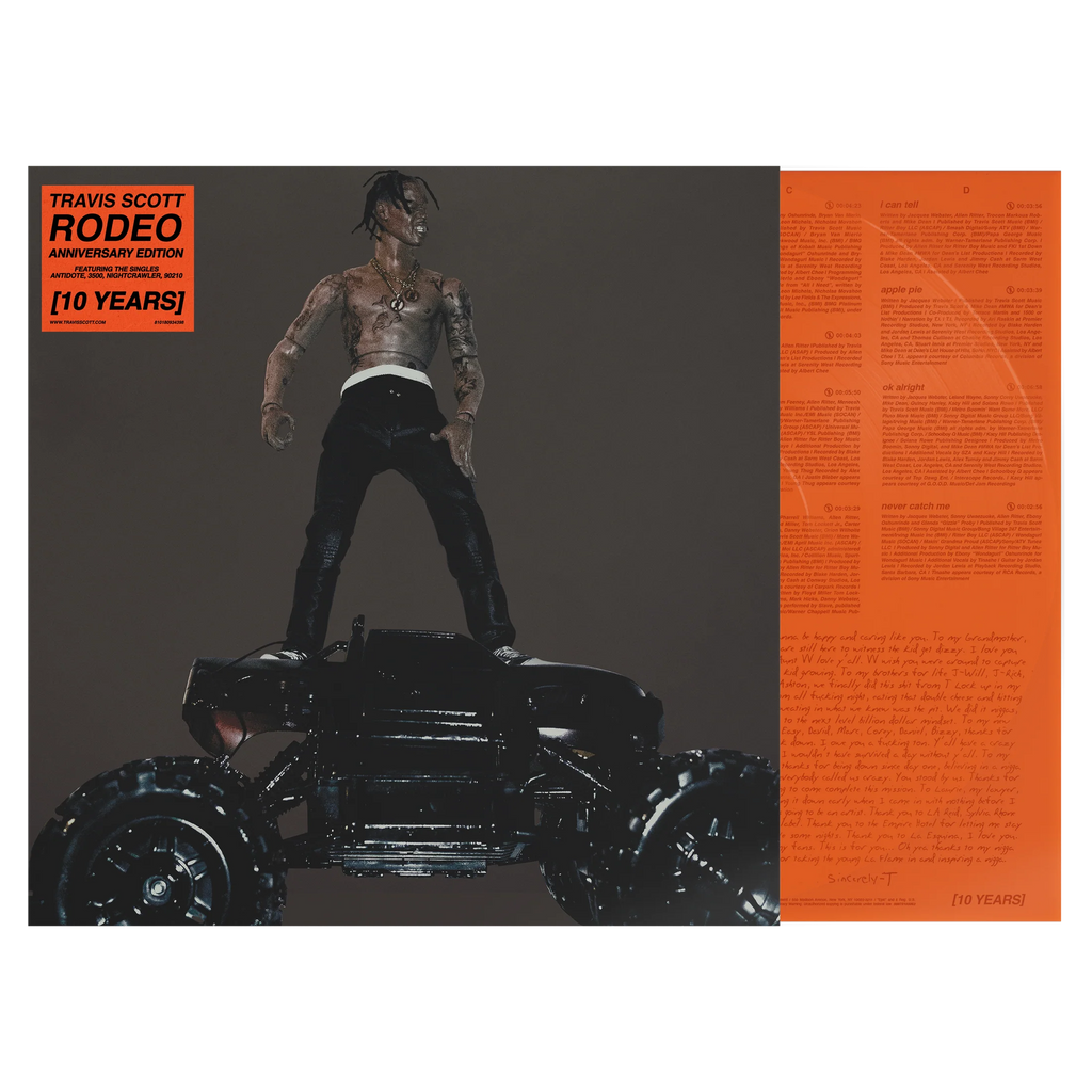 Travis Scott - RODEO 10 YEARS 2LP DELUXE VINYL
