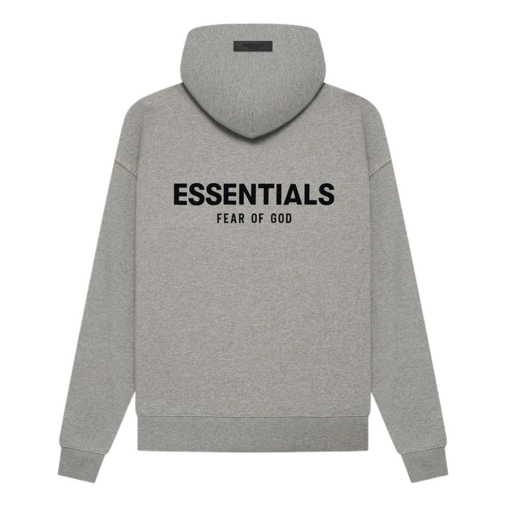 ESSENTIALS Dark Oatmeal Hoodie