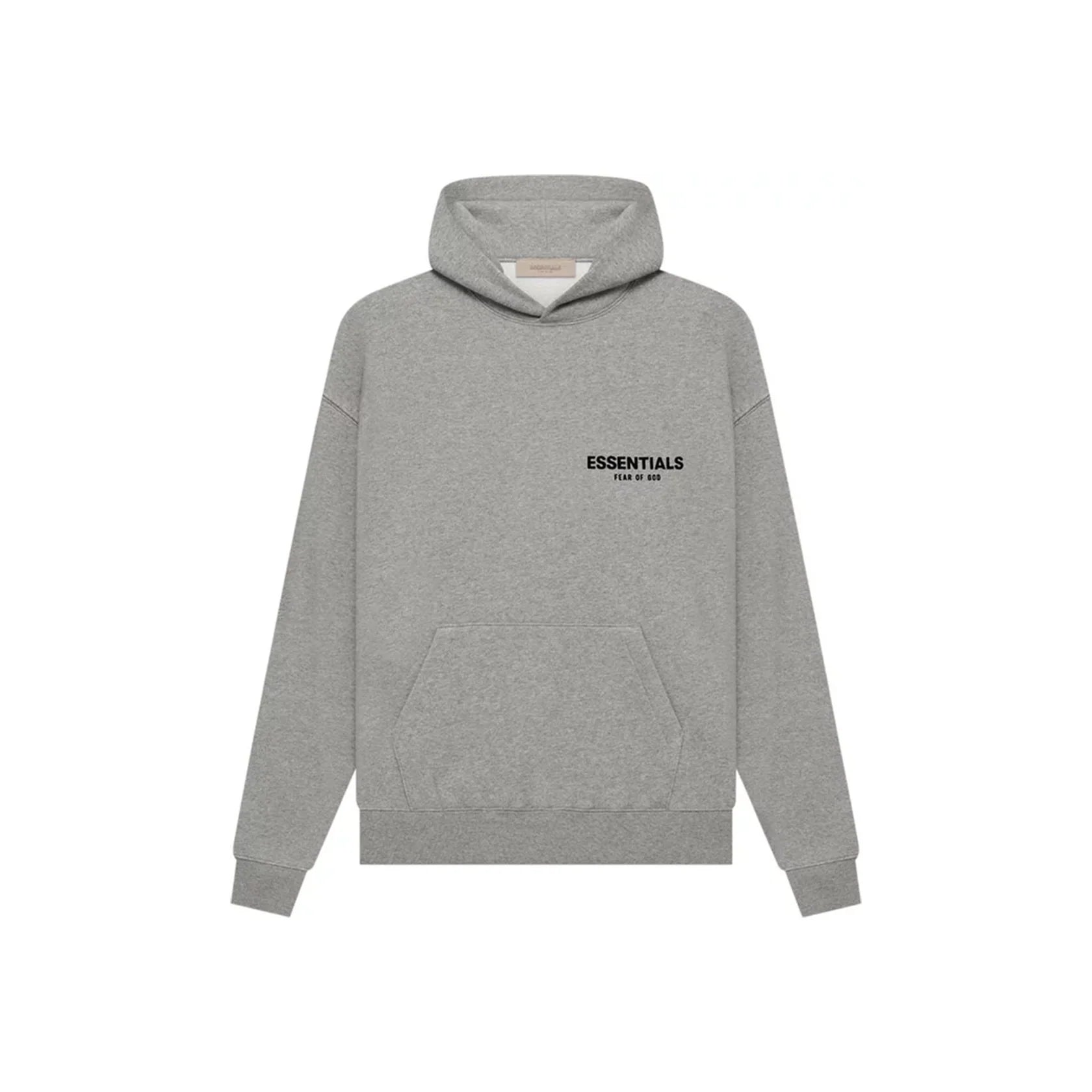 ESSENTIALS Dark Oatmeal Hoodie