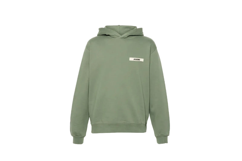 JACQUEMUS Gros Grain Hoodie Vert