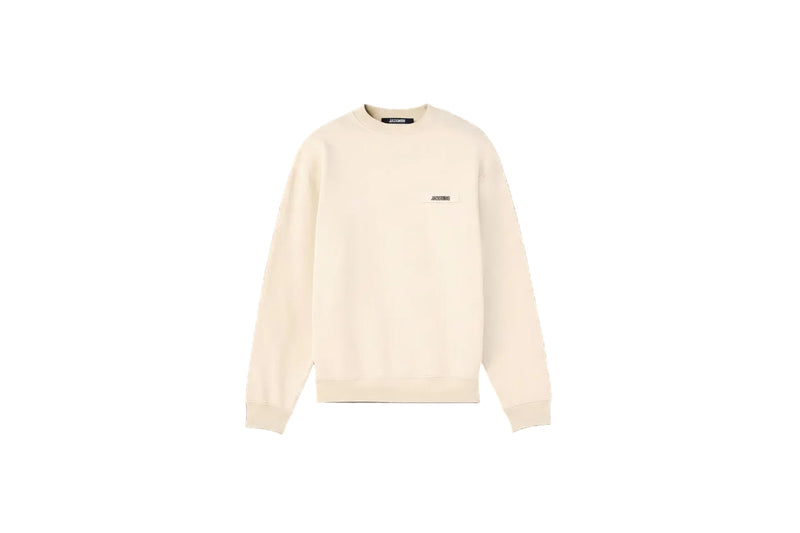 JACQUEMUS Gros Grain Sweatshirt Beige